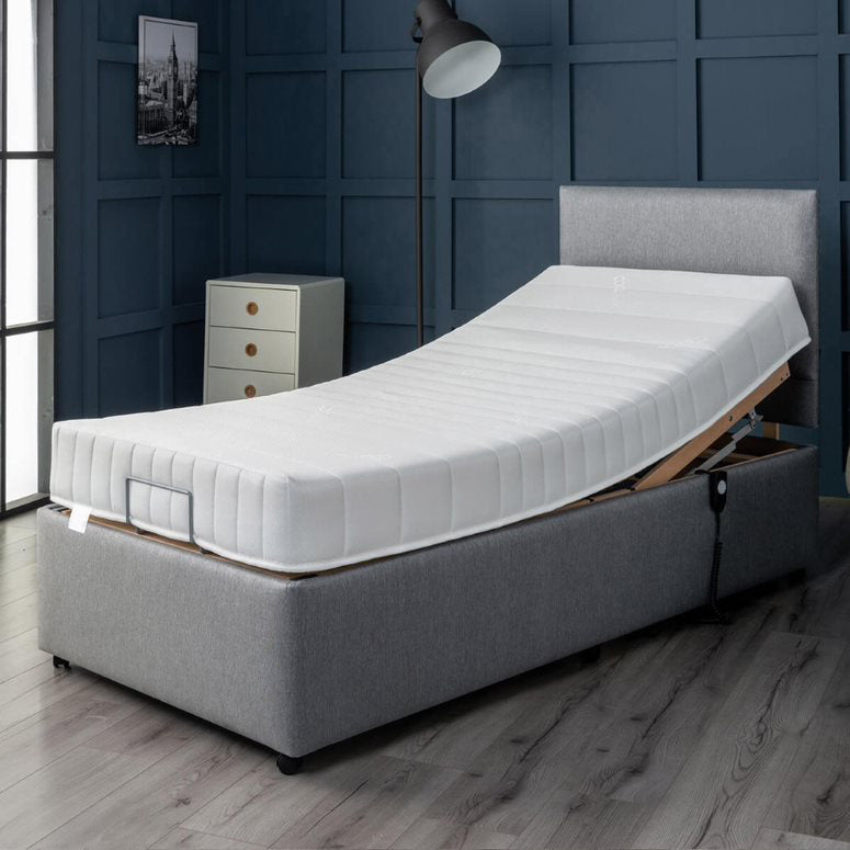 2'6" Restwell Richmond II Electric Bed and Reflex Foam Mattress Combination